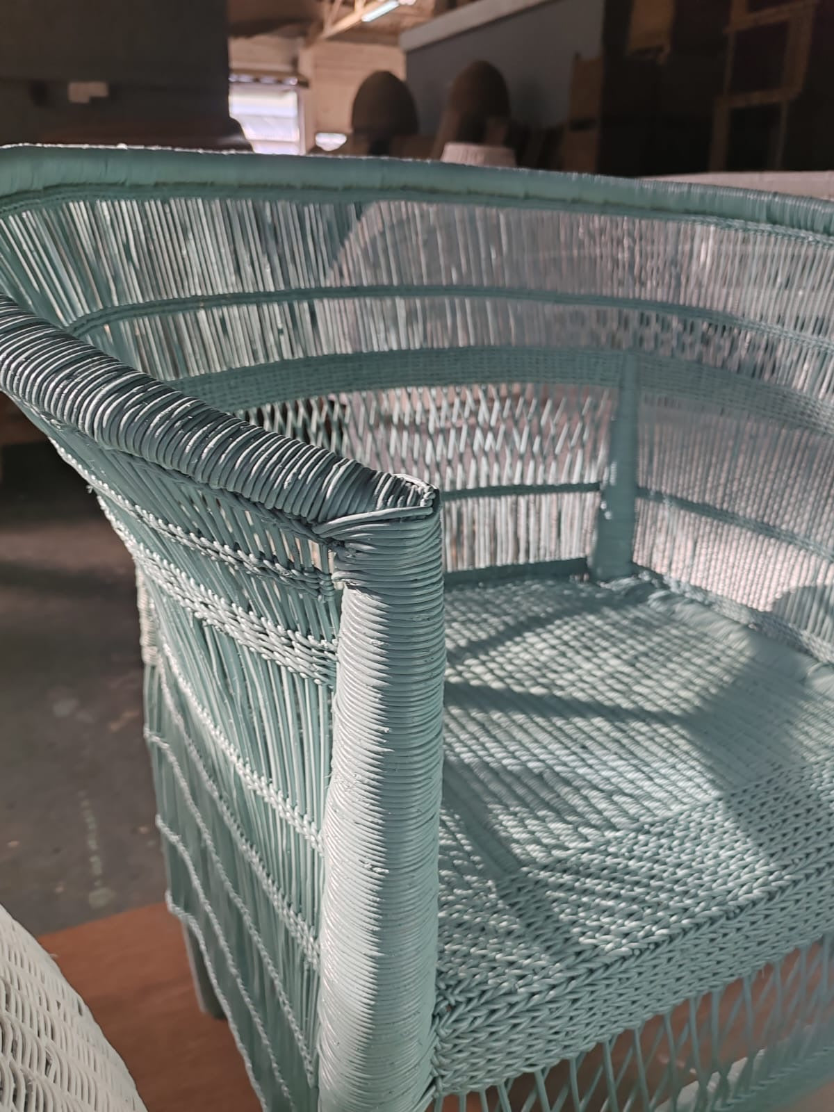 Authentic 1-seater Malawi Cane Chair