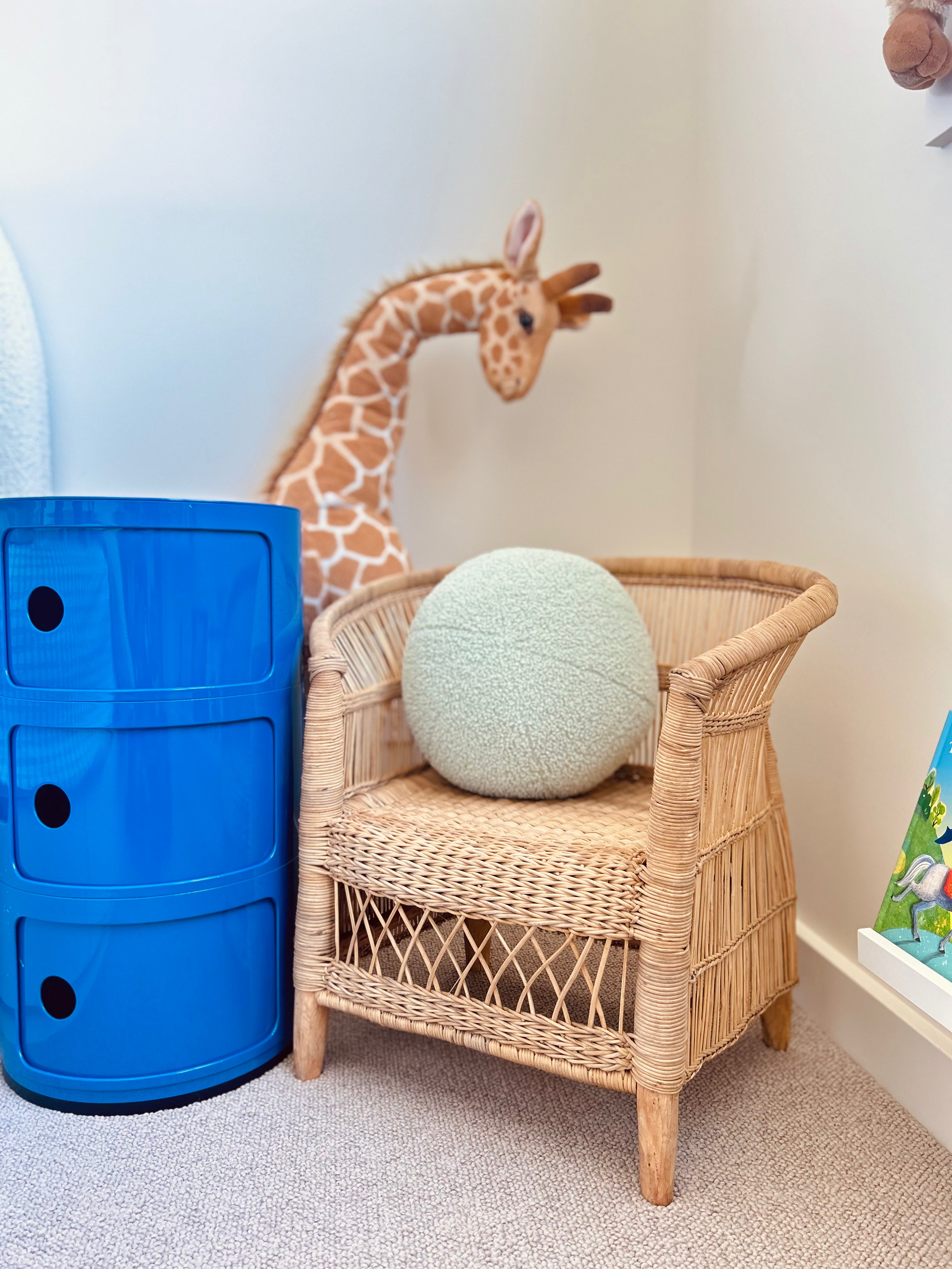 Traditional Children's 1-seater Malawi Cane Chair