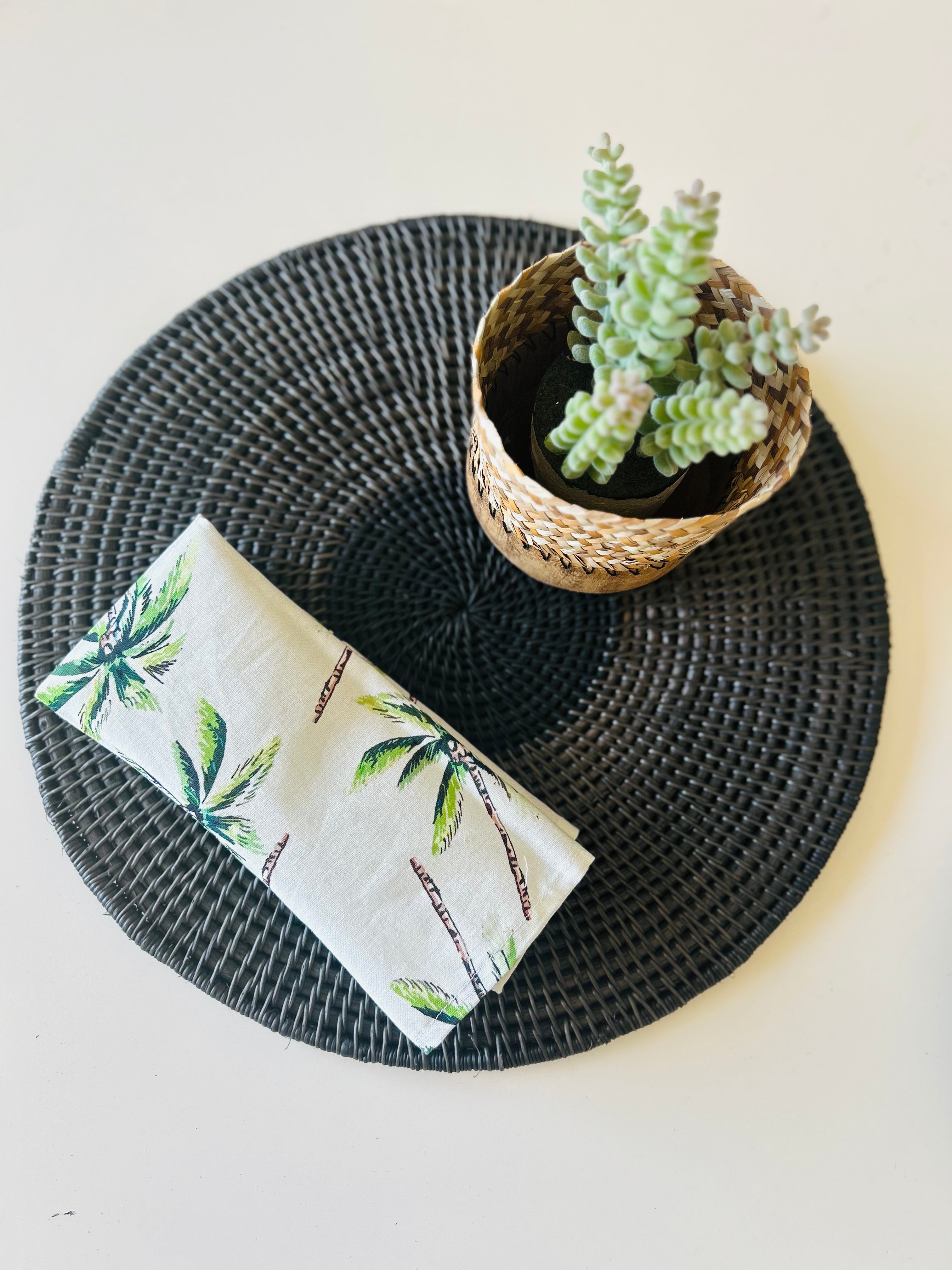 Midnight Makenge Placemats - Set of 4
