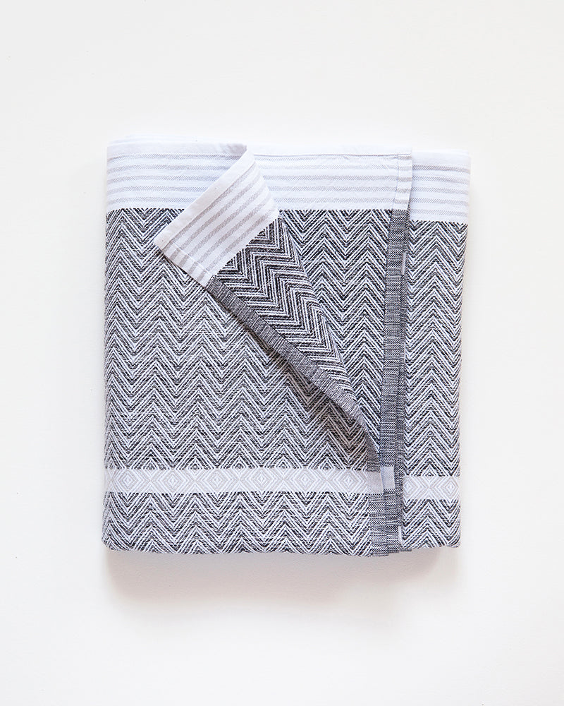 Tawulo Flat Weave Towel - Storm