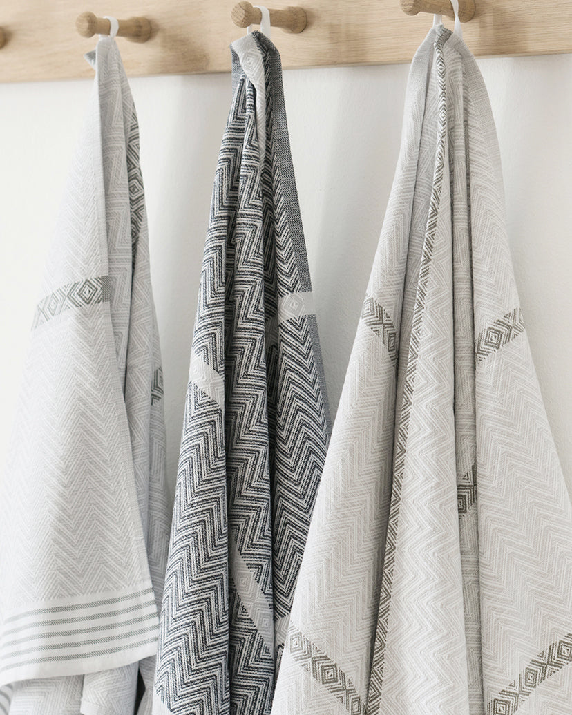 Tawulo Flat Weave Towel - Storm