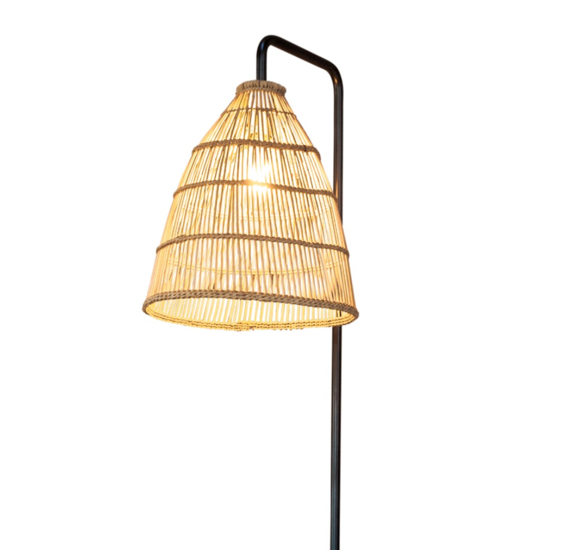 Patula Cane Pendant Light - Straight-Weave