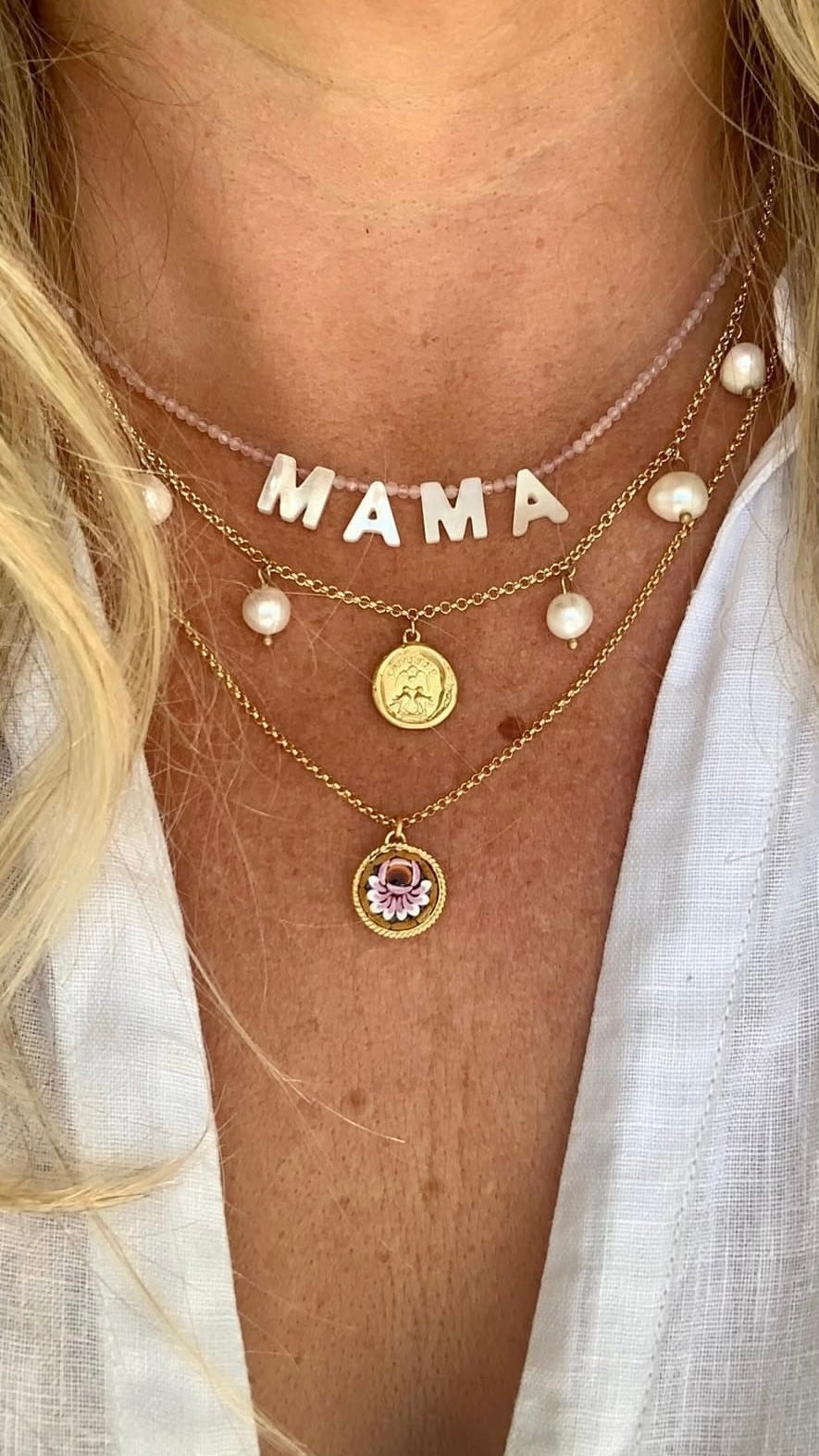 Mama Charm Necklace