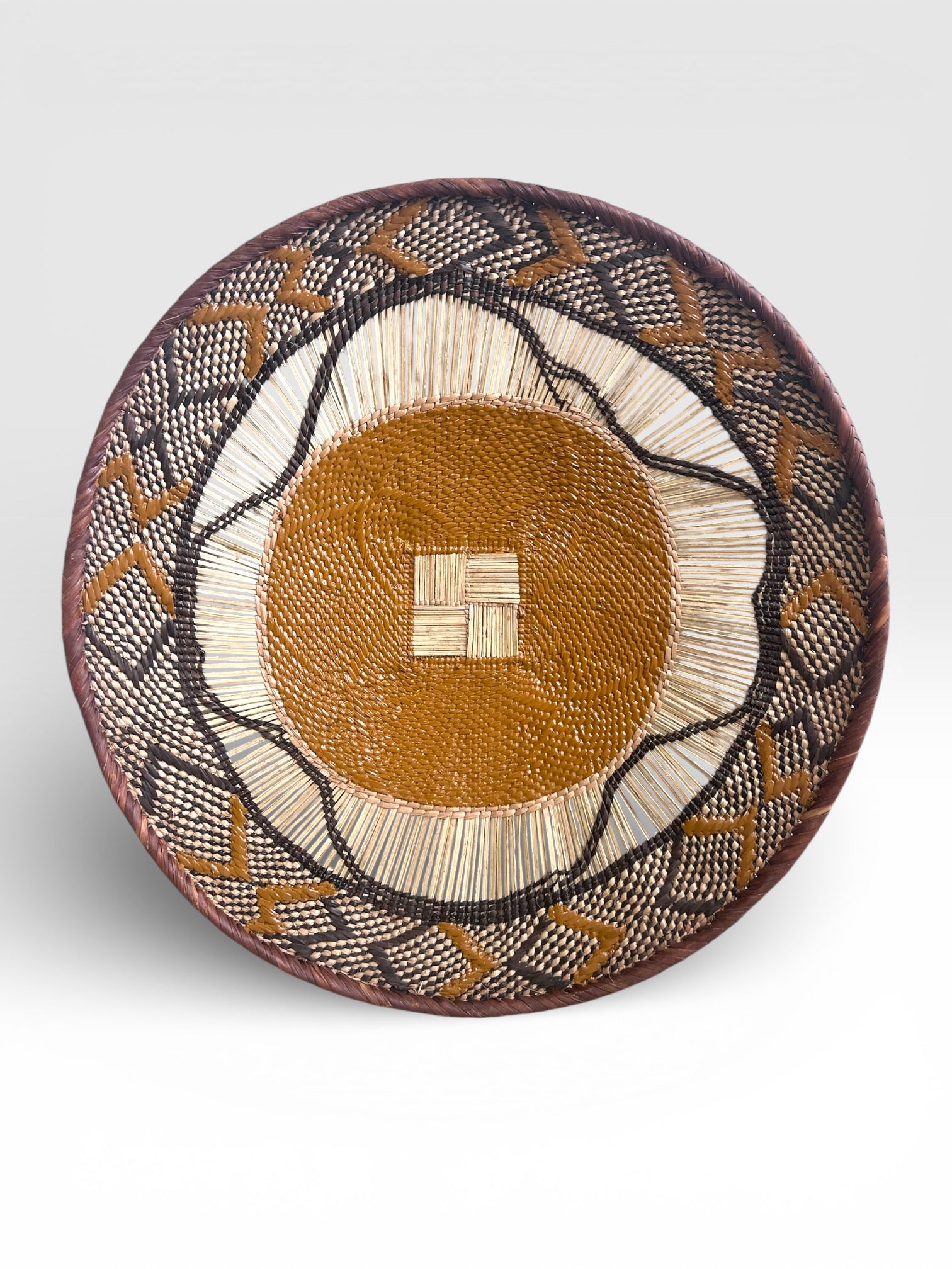 Handpainted Binga Baskets | Earthy Colourway