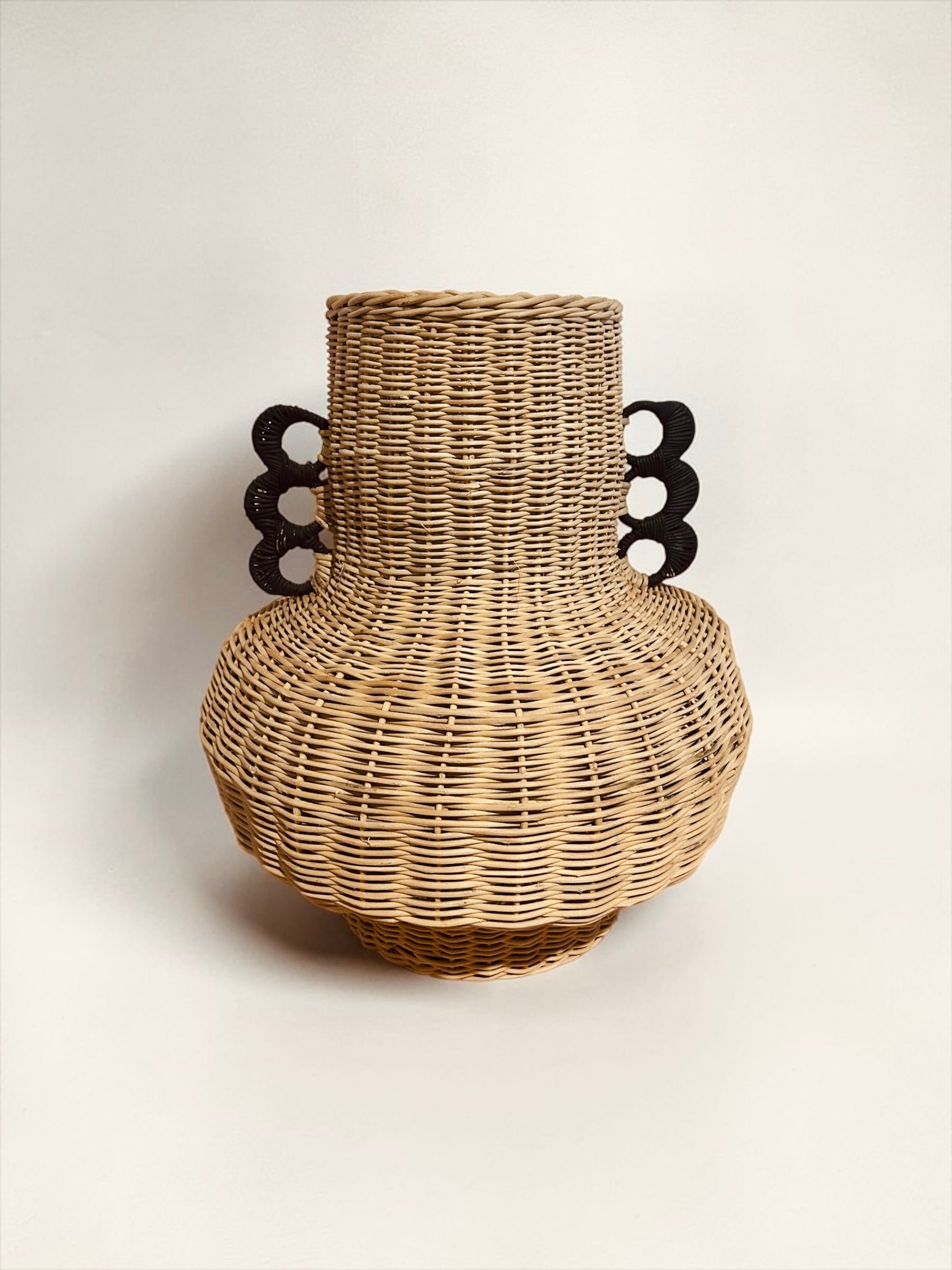 Pinda Cane Woven Vase
