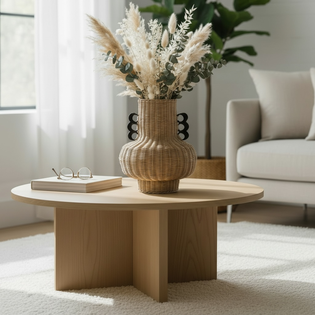 Pinda Cane Woven Vase