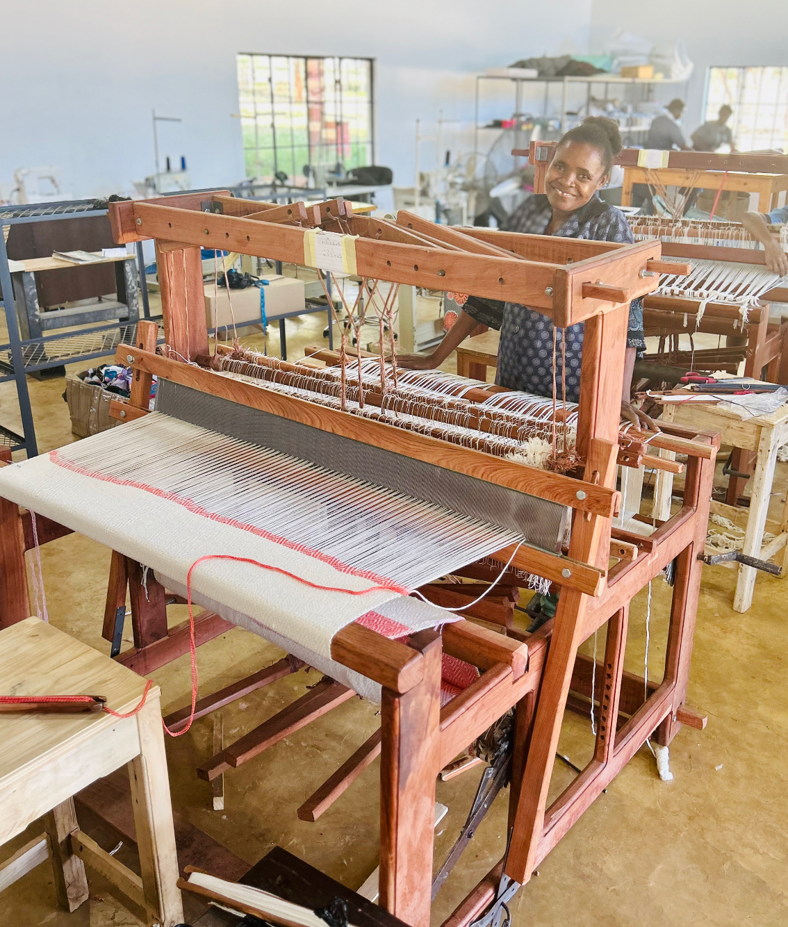 Savannah Cotton & Bamboo Handwoven Throw Blanket - Made to Order