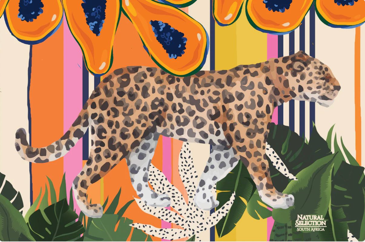 Cheetah beach towel sale