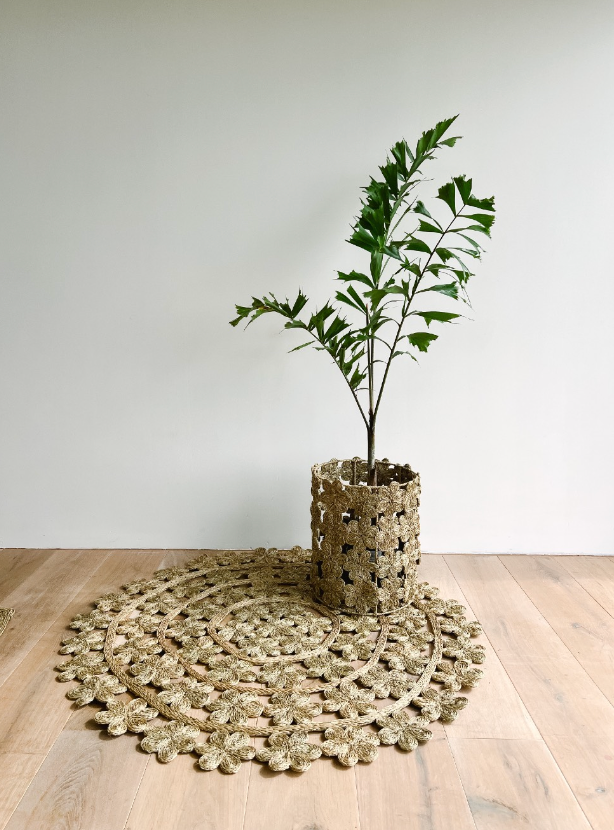 Imbali Handwoven Circle Rug