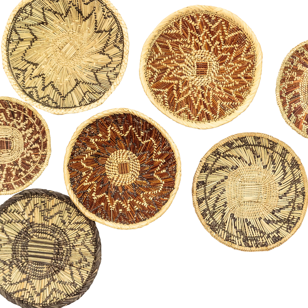 Tonga Woven Basket Trays