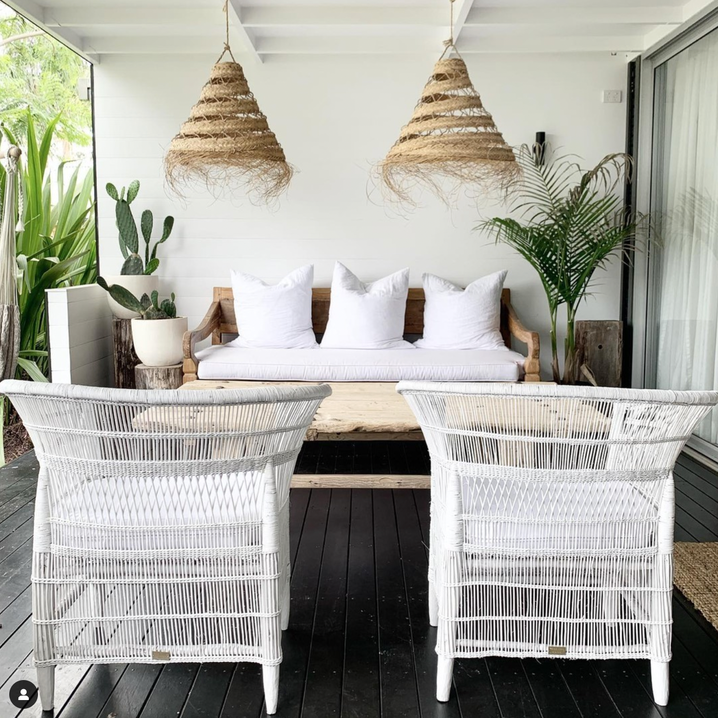 Authentic 1-seater Malawi Cane Chair