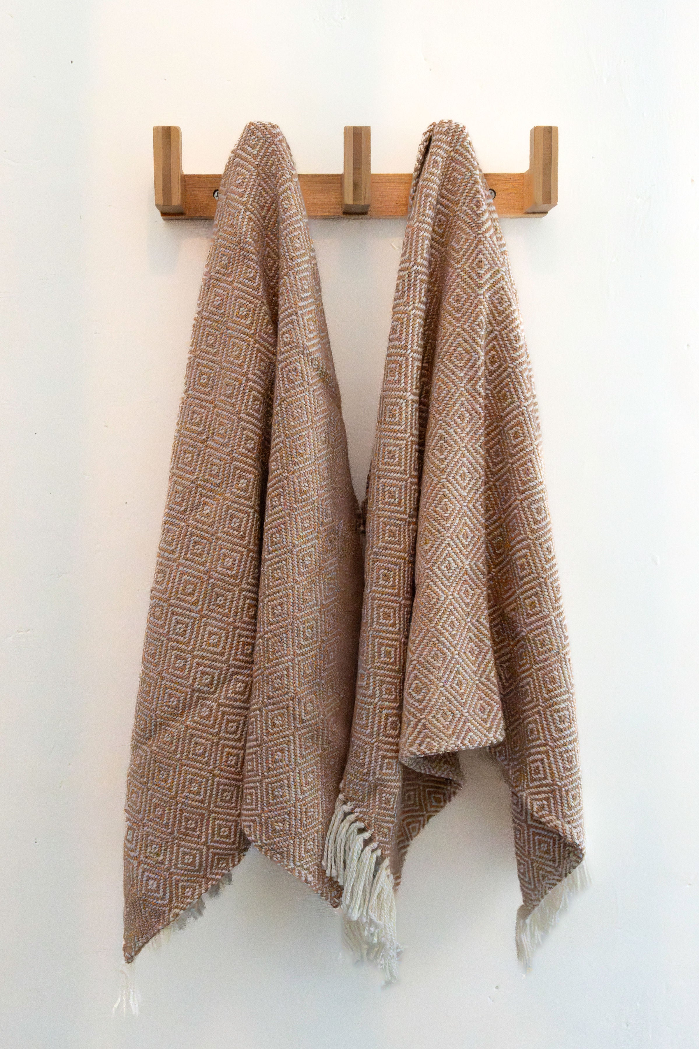 Handwoven Hand Towels | Diamond Weave | Set of 2
