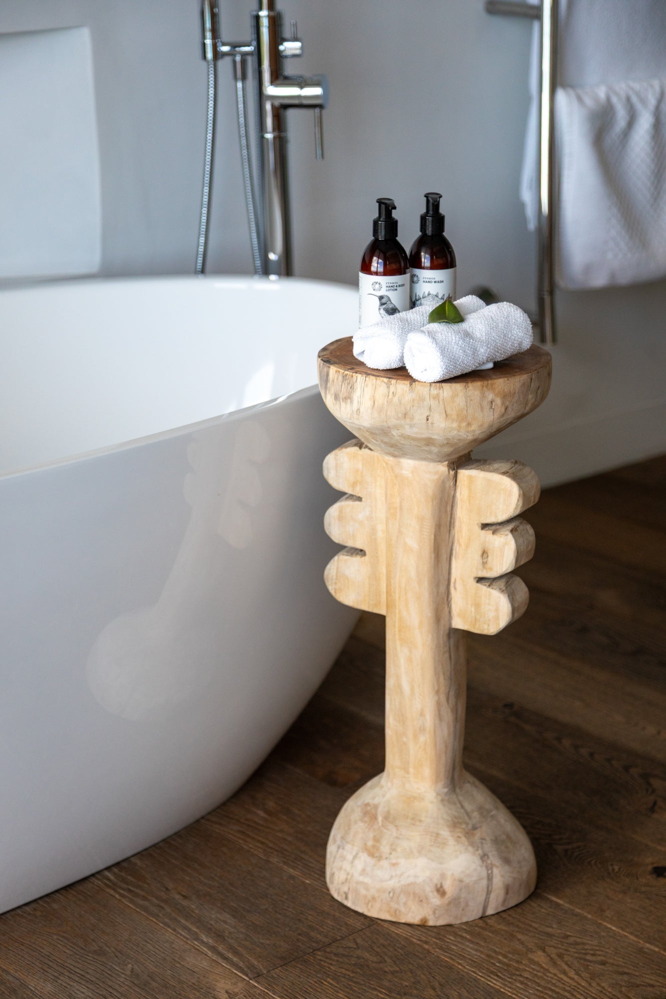 Tribal Drink Stand/Bedside Stool