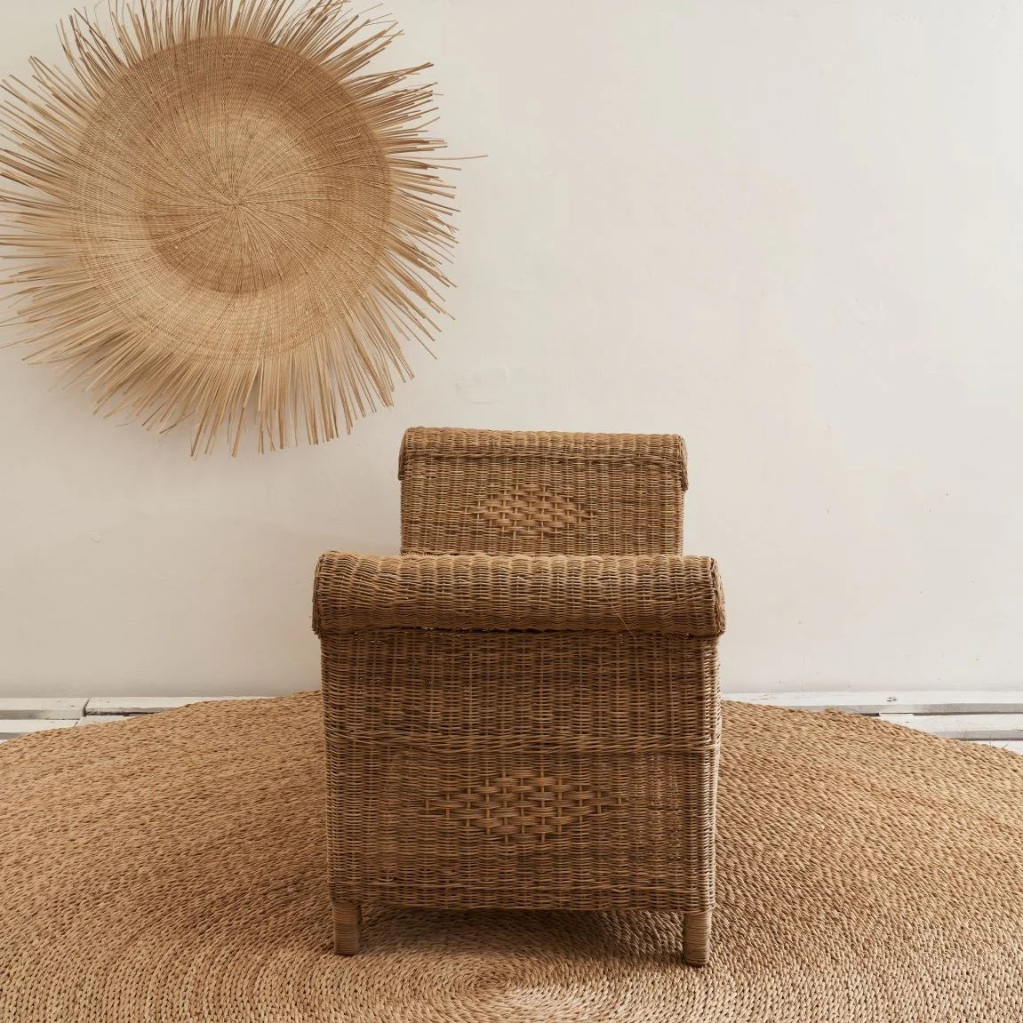 Ottoman | Woven Chaise Lounge