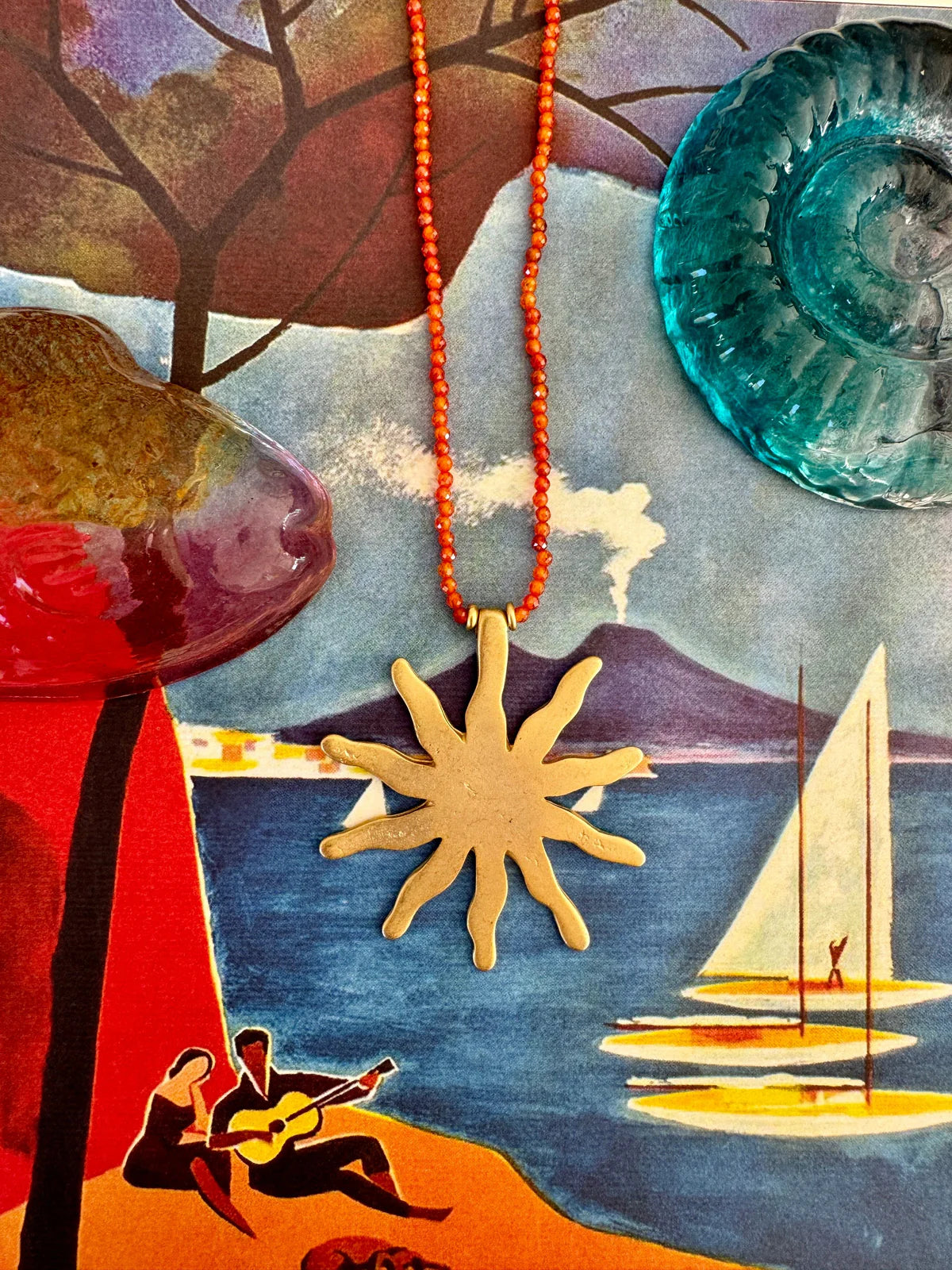 Solaro Sunshine Necklace | Ocean Inspired Charm Jewellery