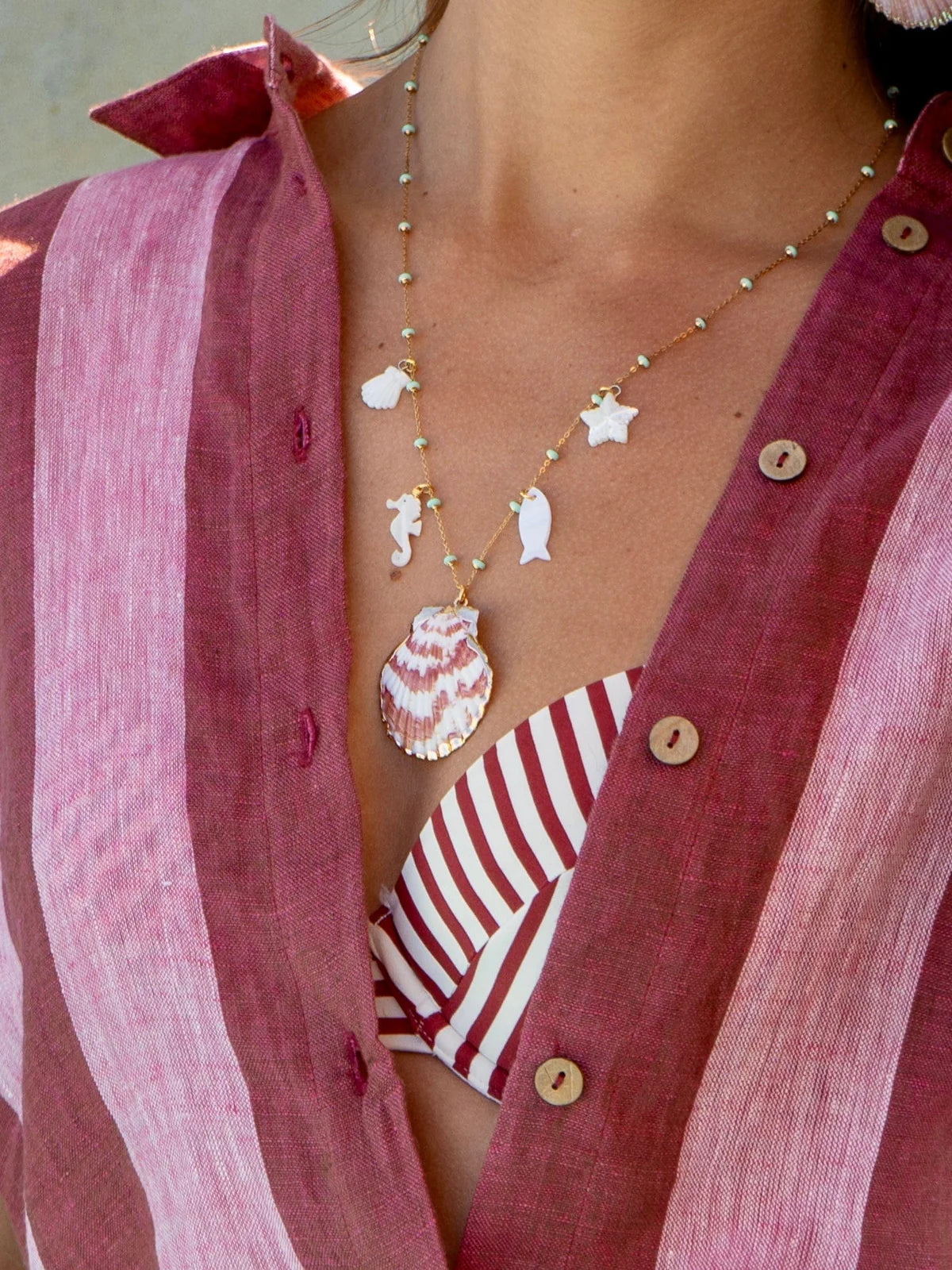 Treasure Trove Necklace | Ocean Inspired Charm Jewellery