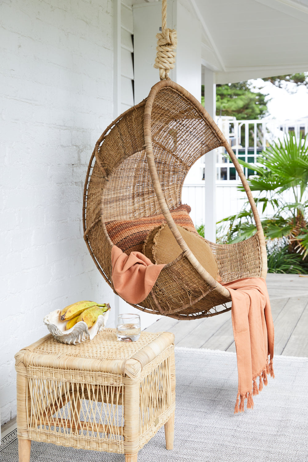 traditional square side table