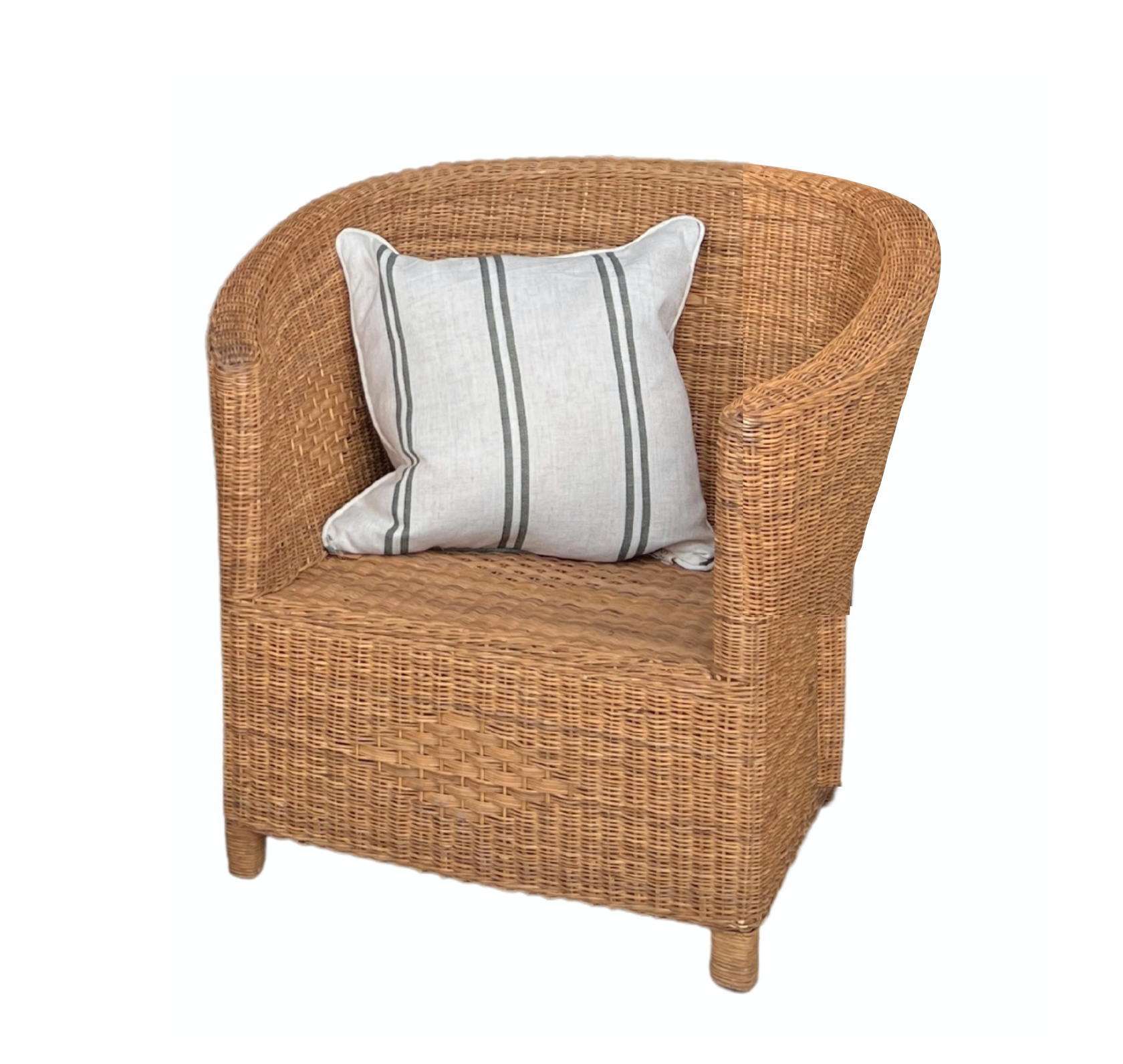 Club Woven Cane Chair - Limited Edition