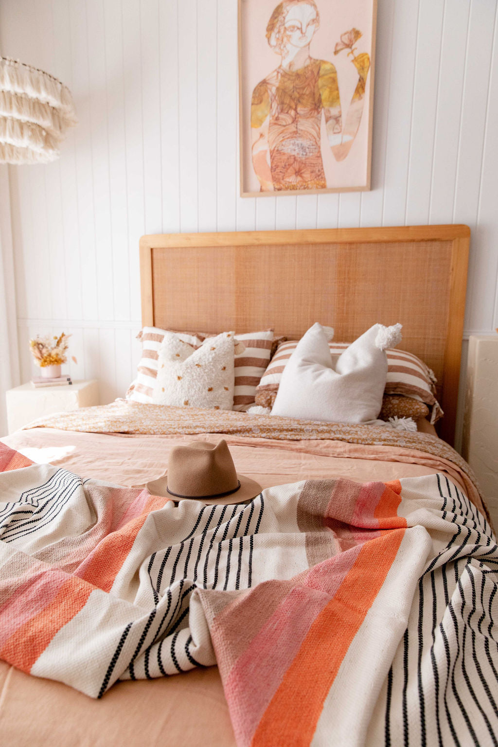 Savannah Cotton & Bamboo Throw Blanket - Made-to-Order