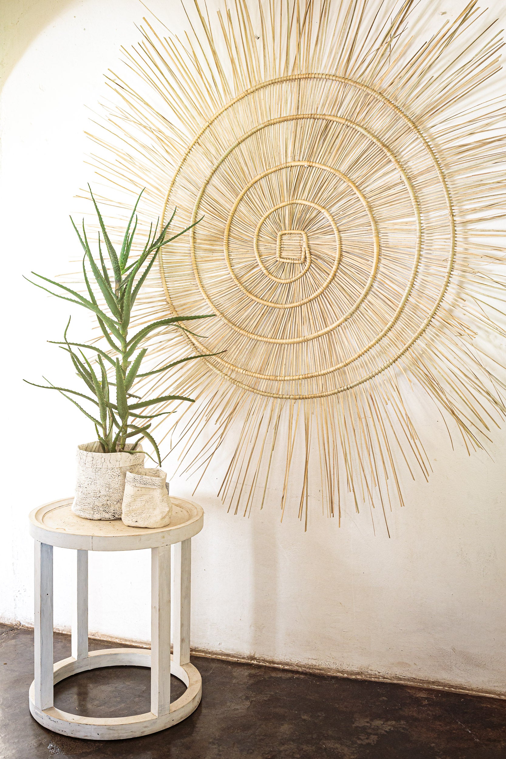 Woven Sun Wall Hanging