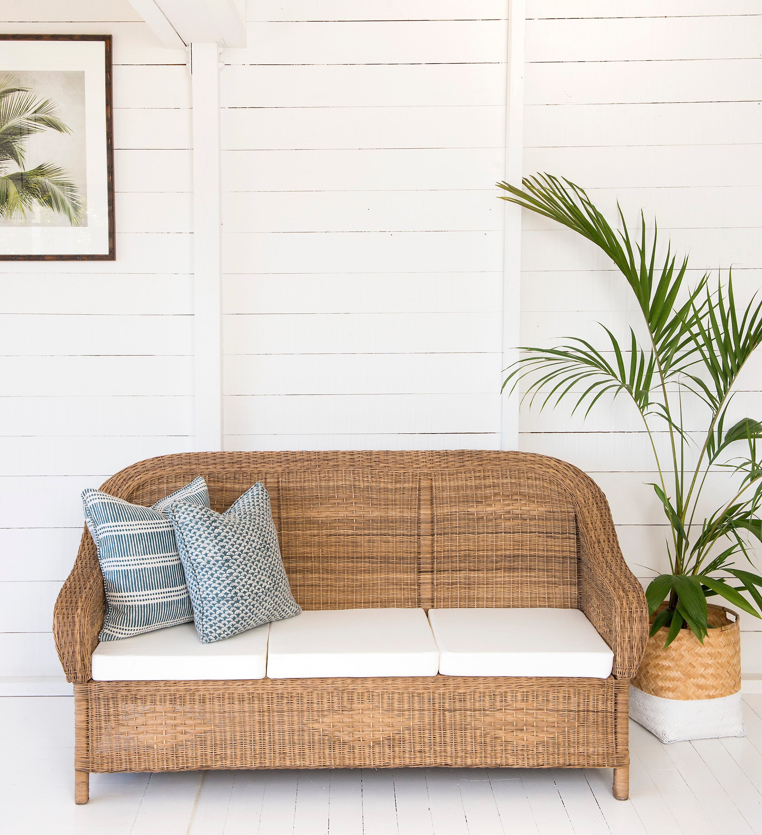 Classic 3-Seater Lounge | Classic Handwoven Cane Collection