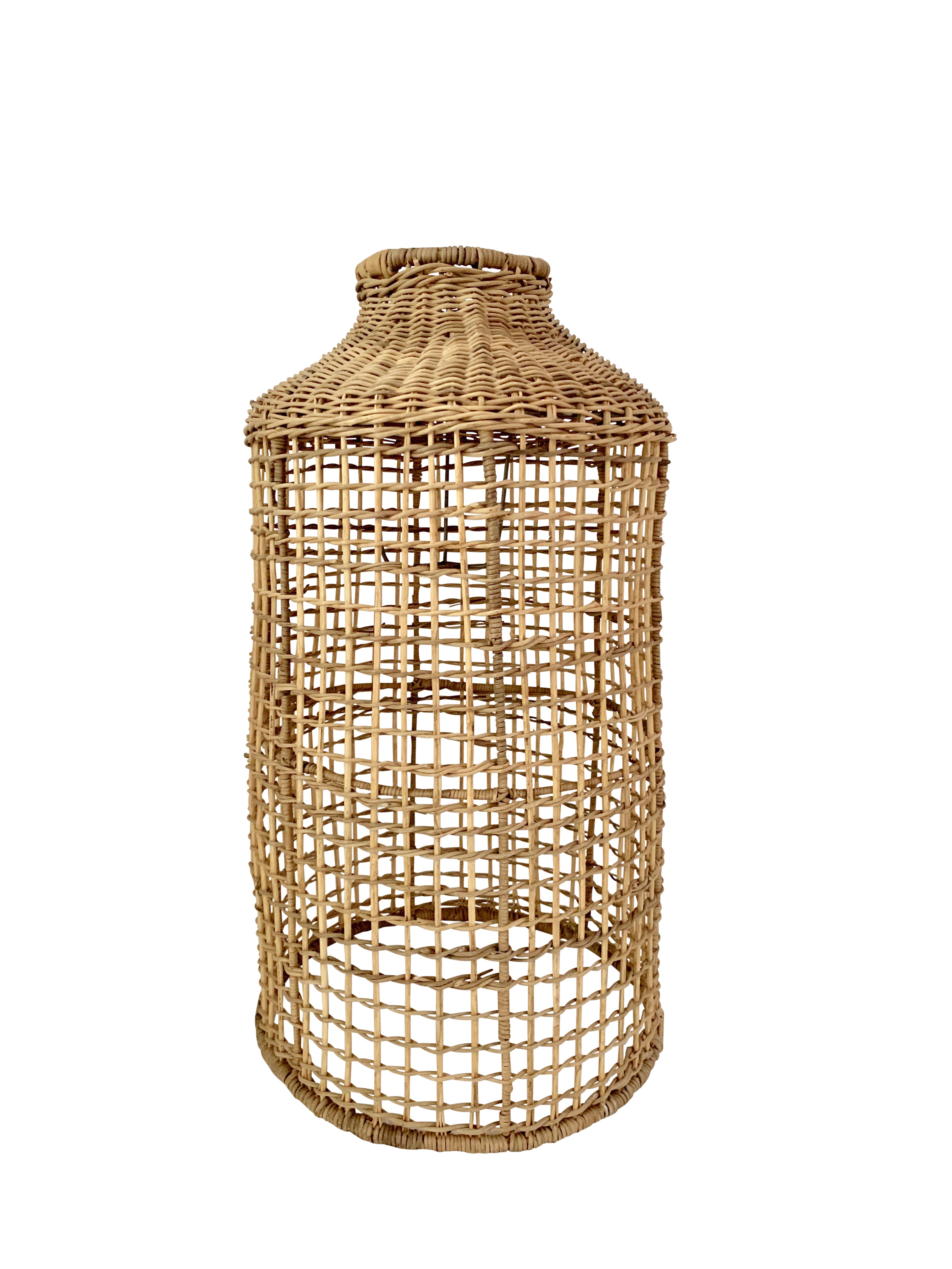 Gaslight Cane Woven Pendant