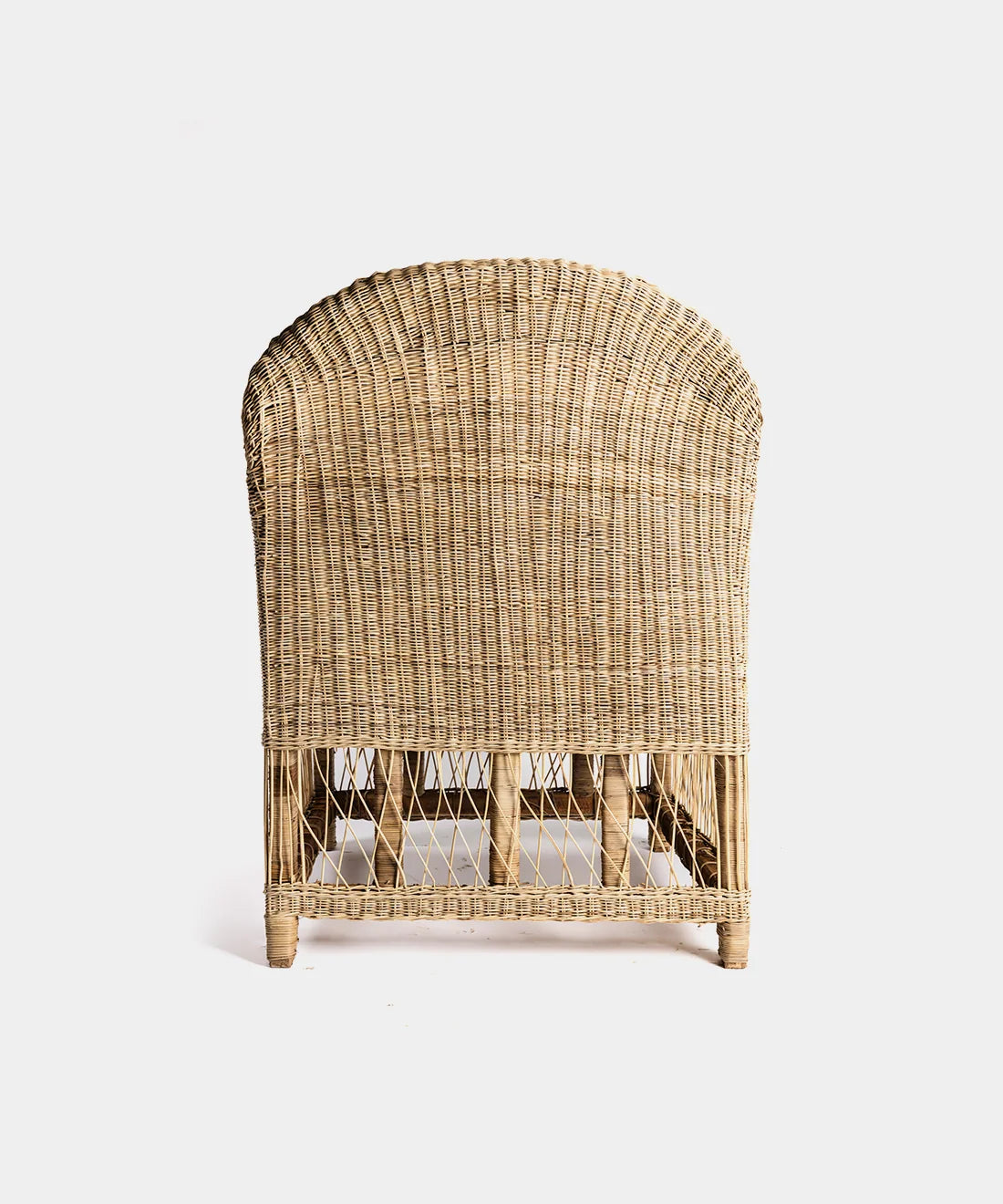 Safari Woven Chair | Cane Lounge Chair