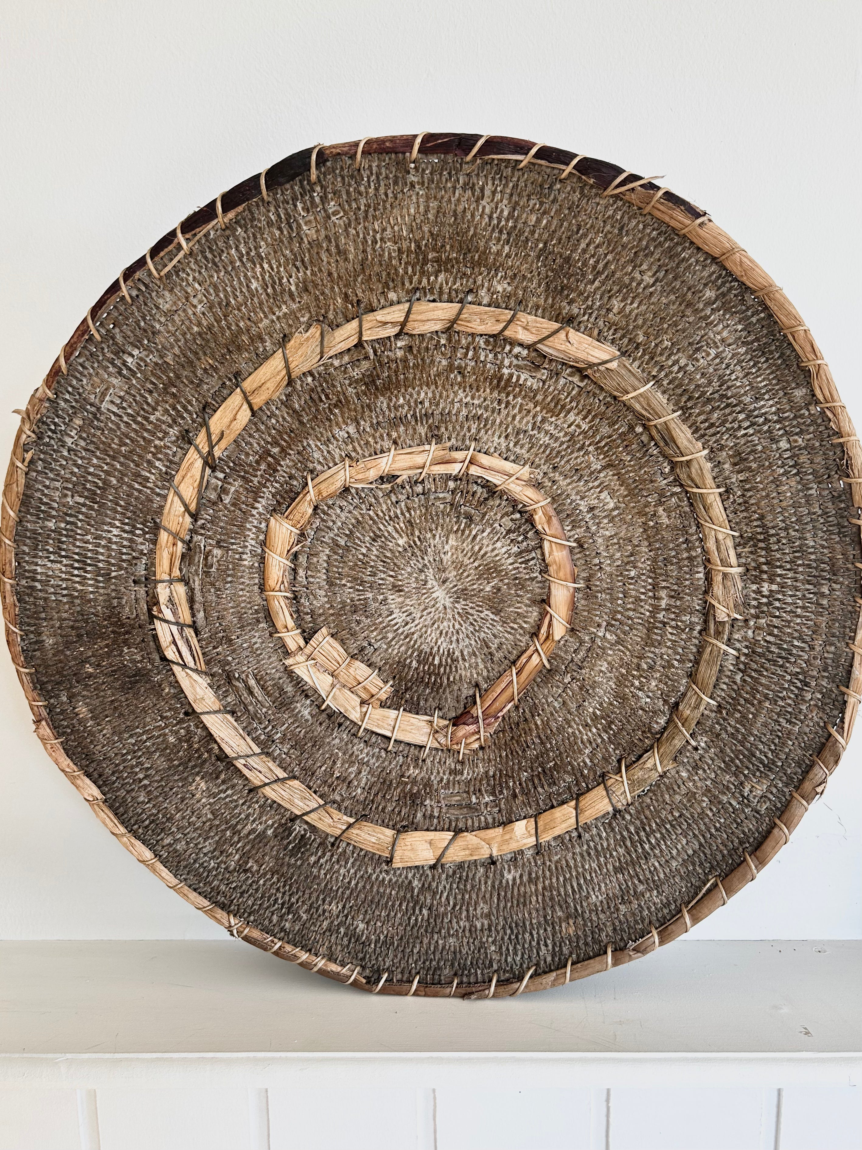 Vintage Makenge Decorative Basket
