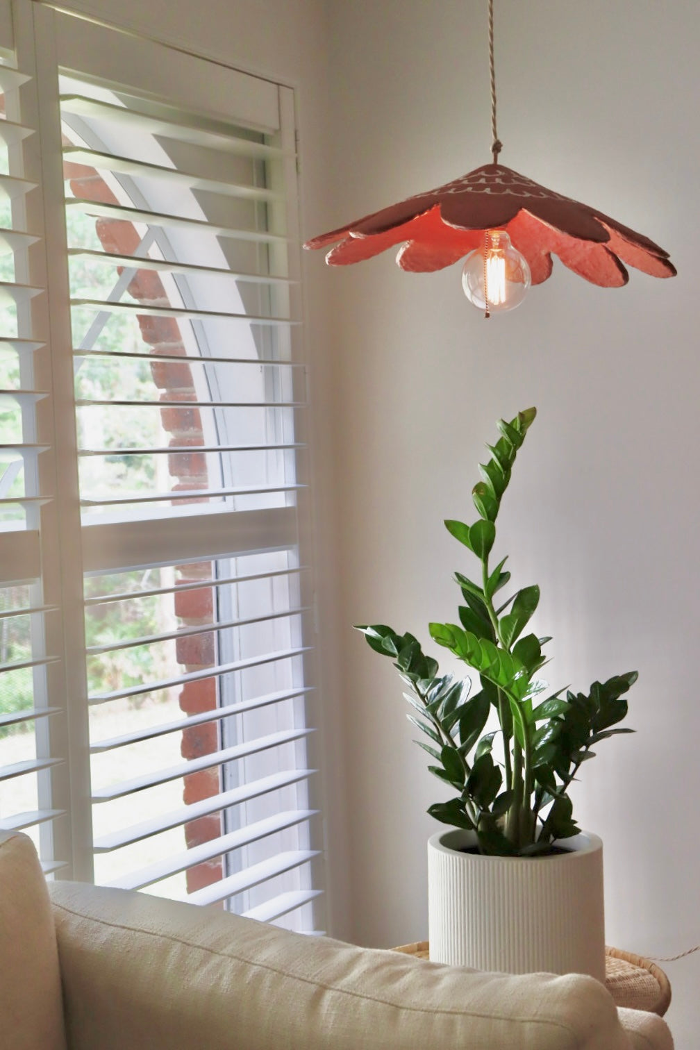 Flower Pendant Lampshades | Handcrafted & Sustainable