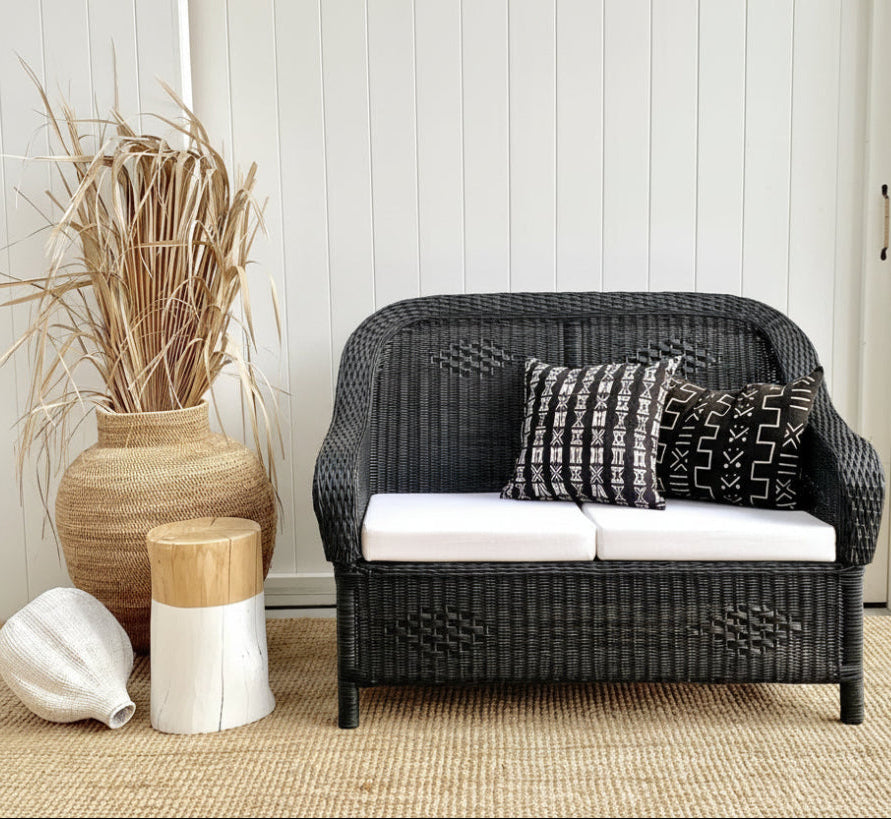 Classic 2-Seater Lounge | Classic Handwoven Cane Collection