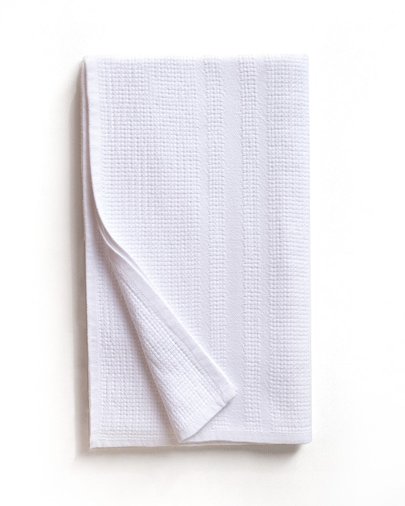 Organic Block Rib Towel