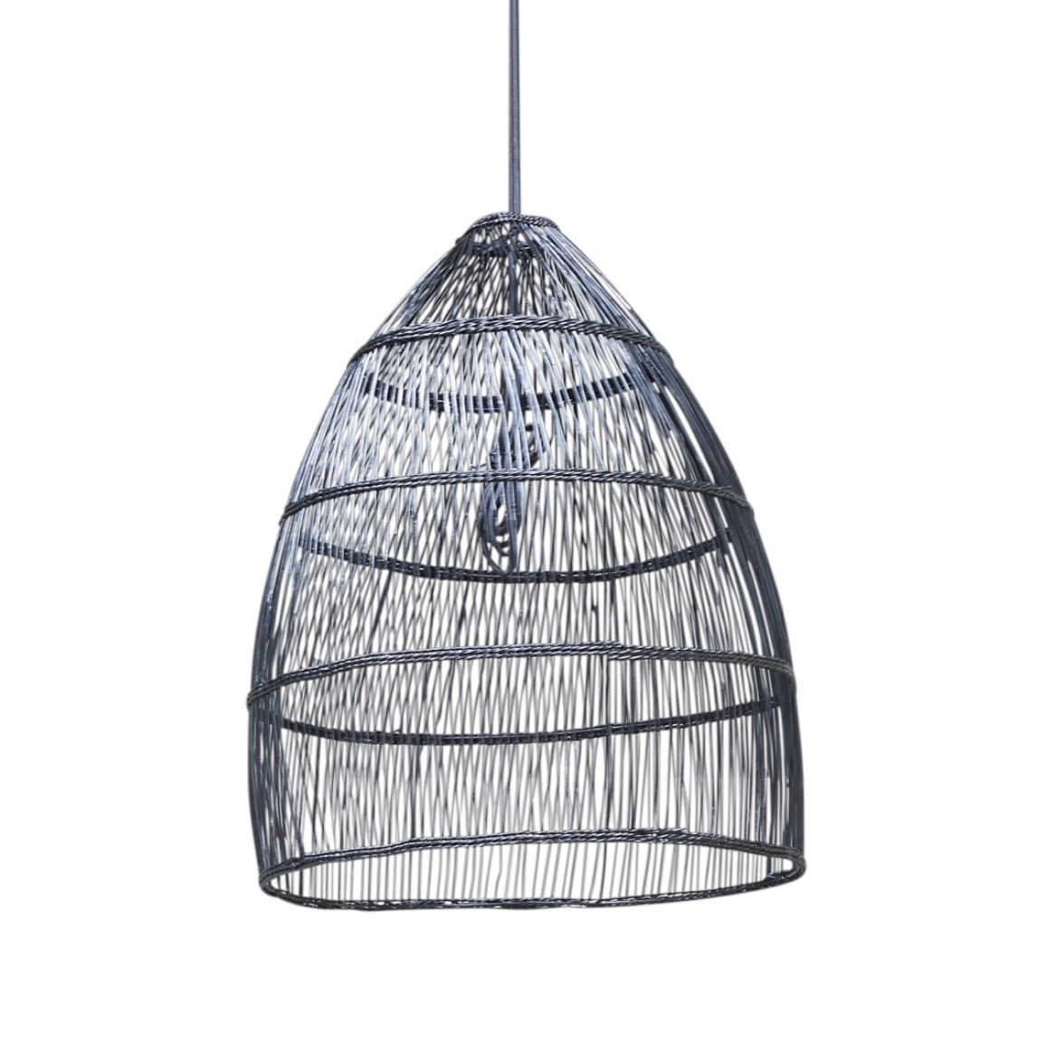 Patula Cane Pendant Light - Straight-Weave