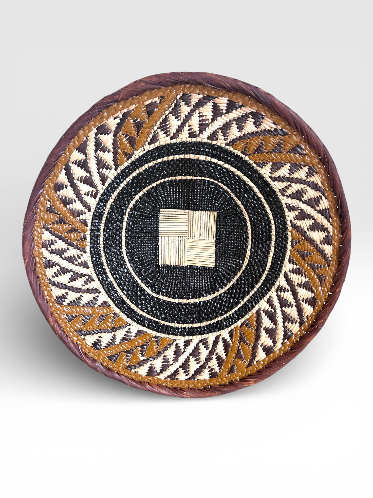 Handpainted Binga Baskets | Earthy Colourway