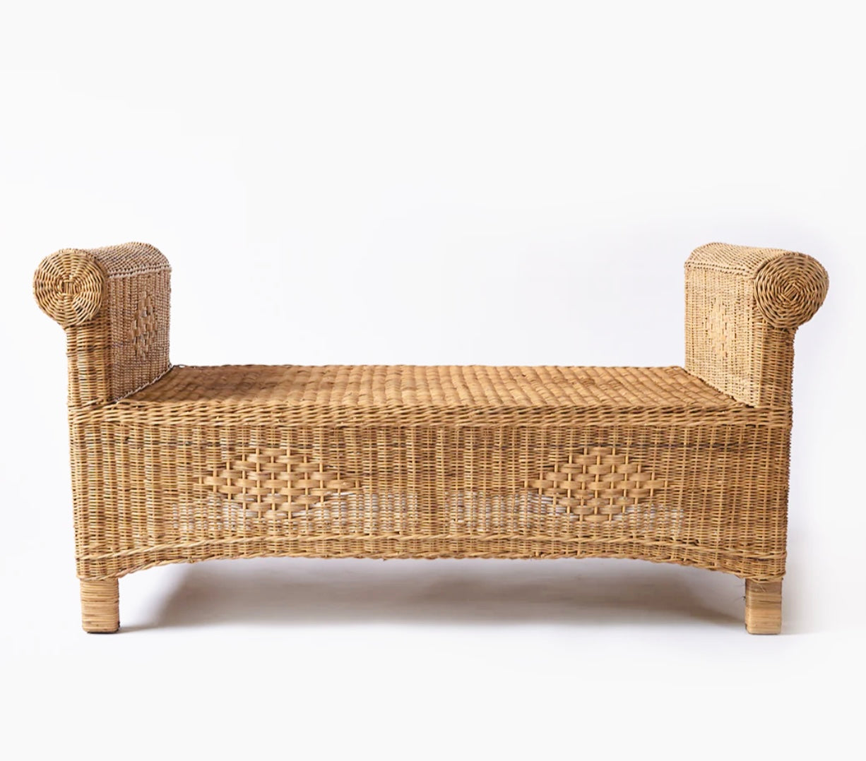 Ottoman | Woven Chaise Lounge