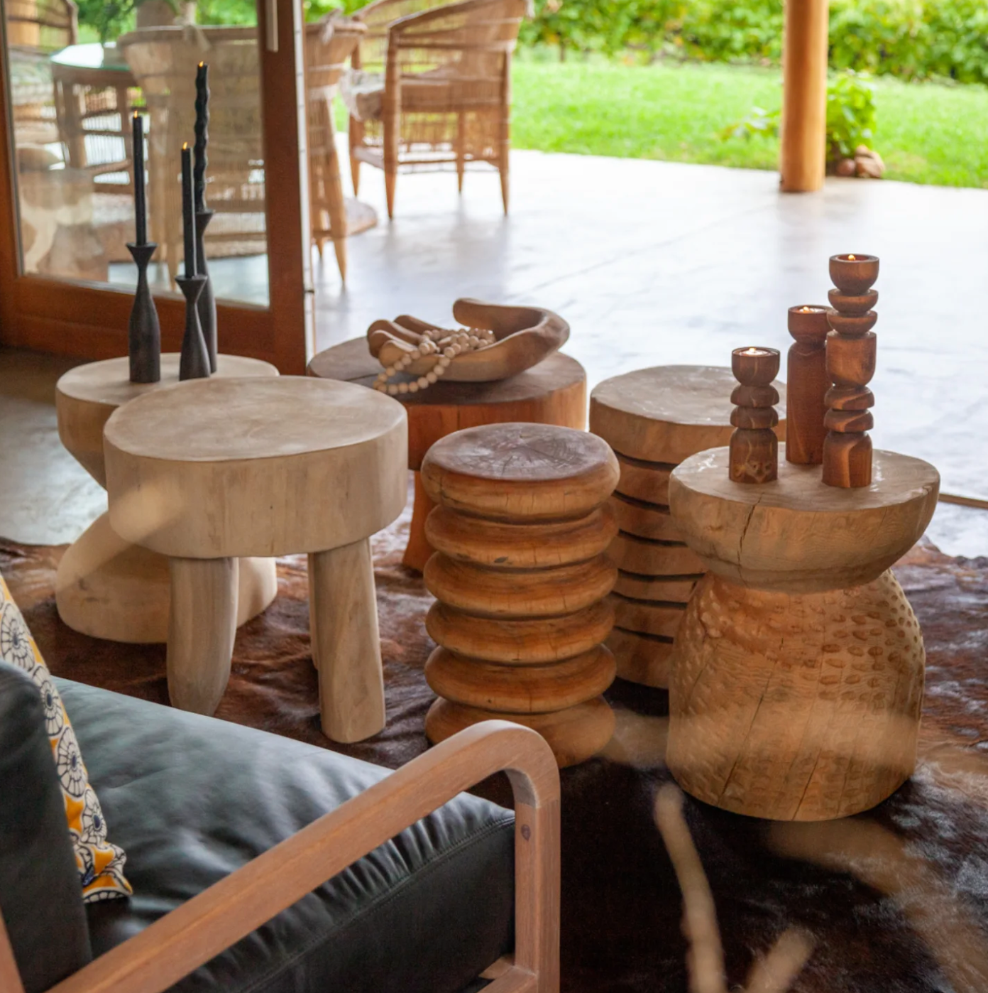Umeme Stool | Side Table