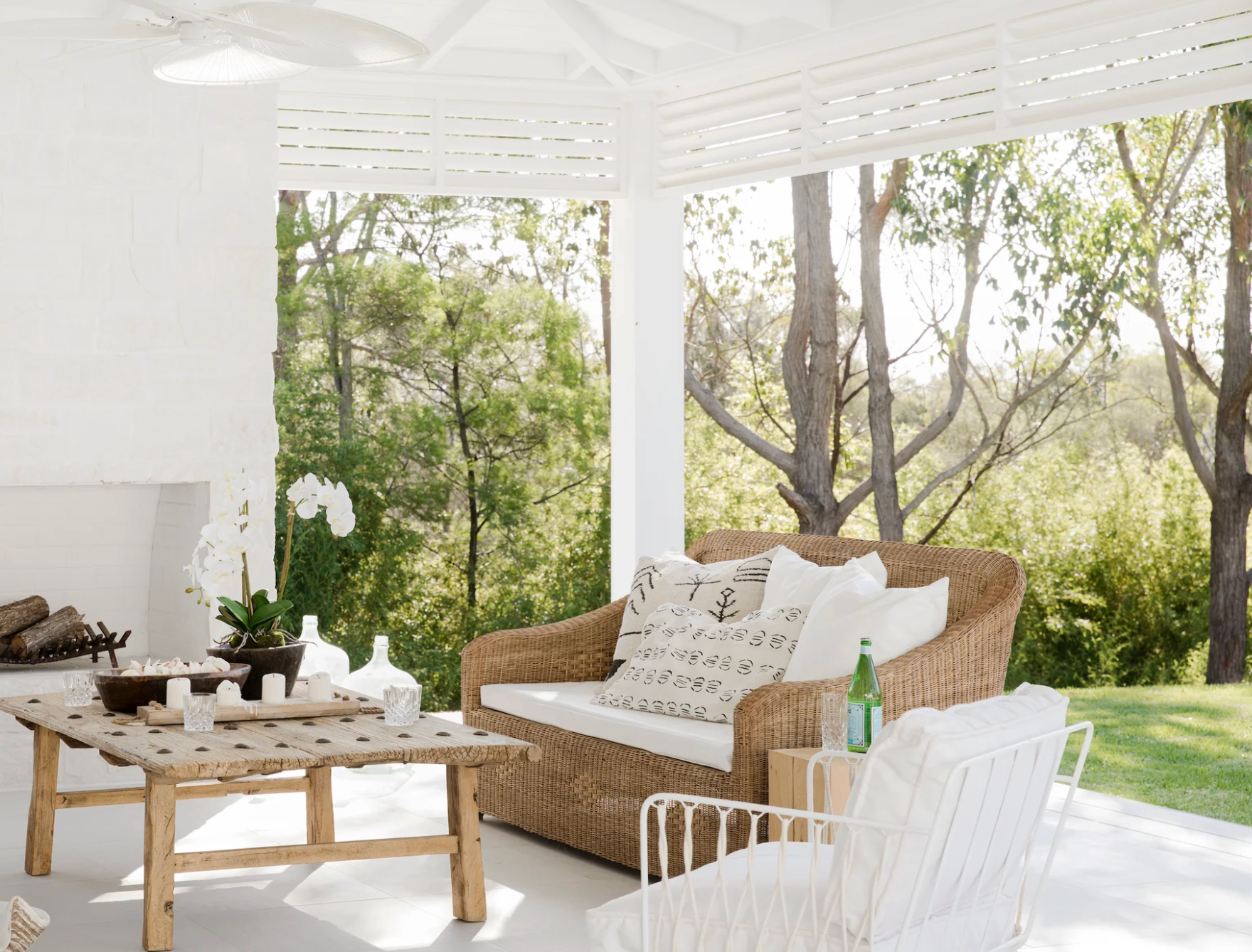 Premium 1-seater Woven Cane Chair