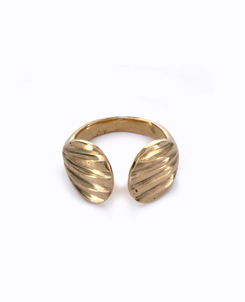 Seaside Ring | Lamu Collection | Brass Ocean Inspired Jewellery
