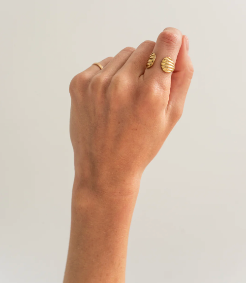 Seaside Ring | Lamu Collection | Brass Ocean Inspired Jewellery