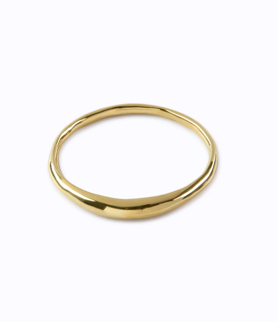 Lamu Bangle Bracelet | Brass Ocean Inspired Jewellery