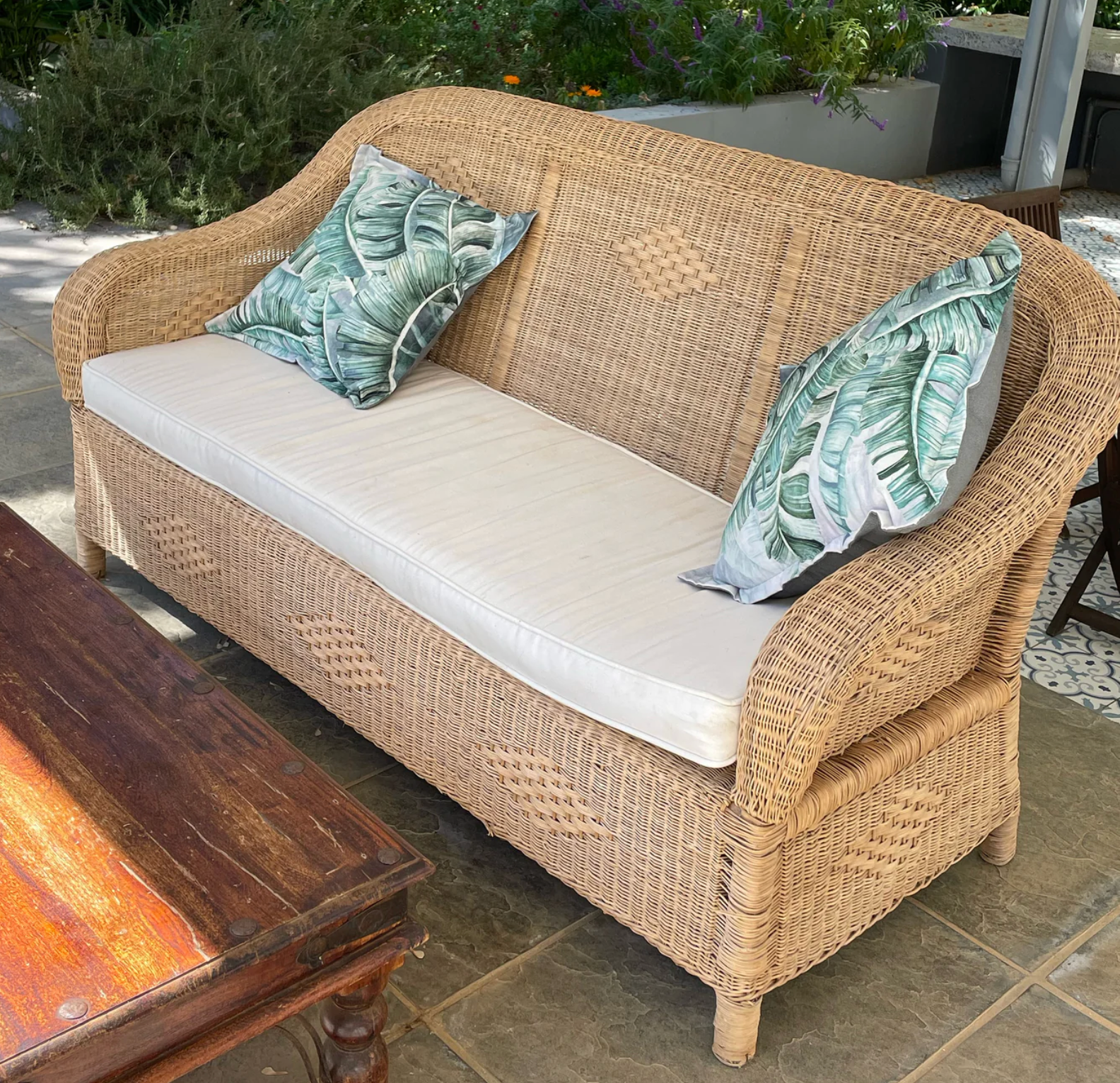 Classic 3-Seater Lounge | Classic Handwoven Cane Collection