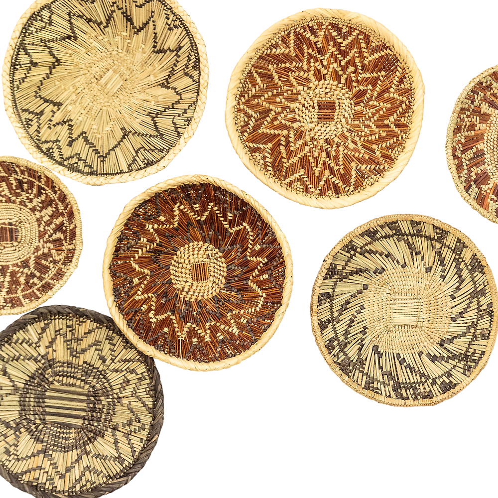 Tonga Decorative Woven Baskets