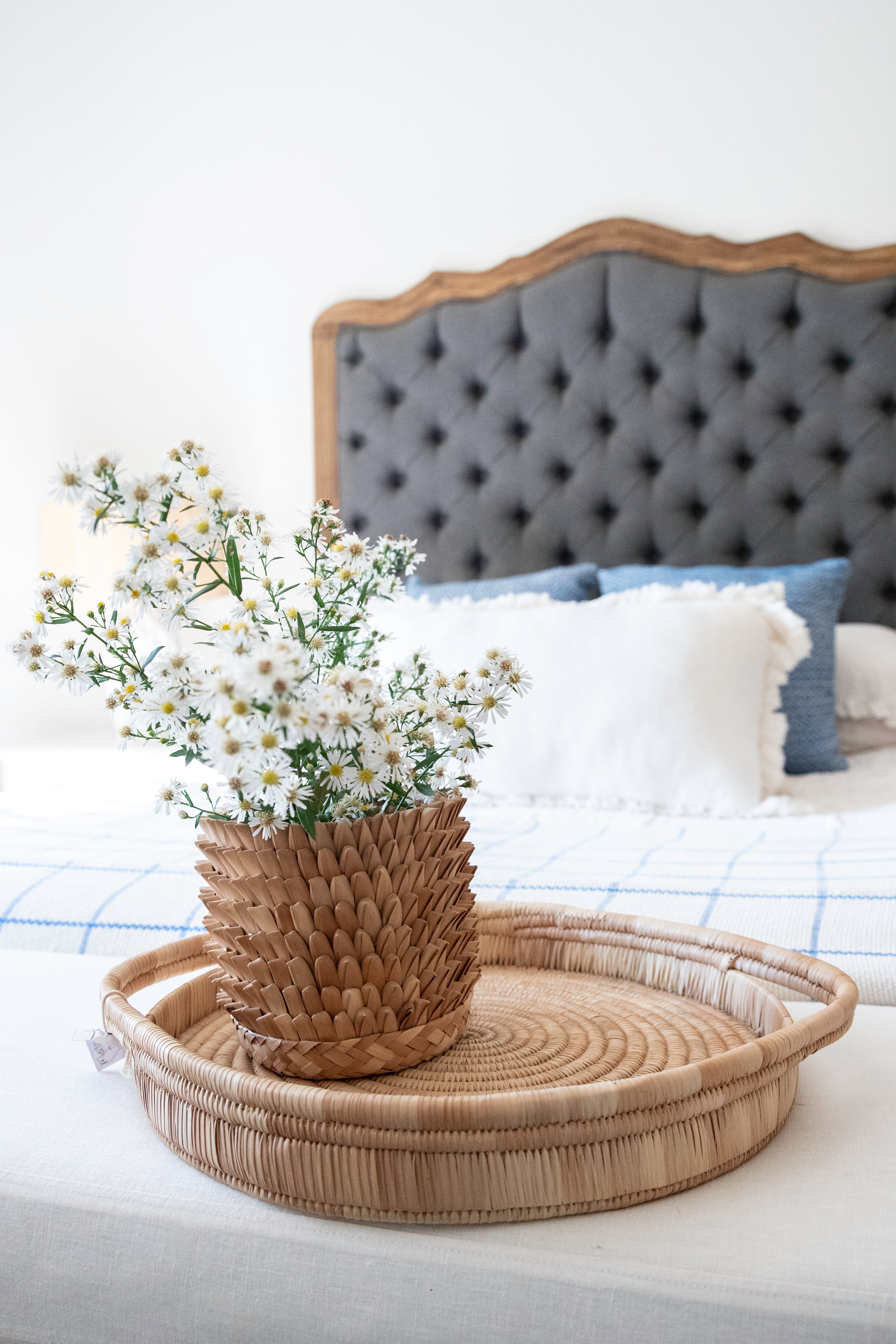 Haven Handwoven Ivory Lumbar Cushion Cover