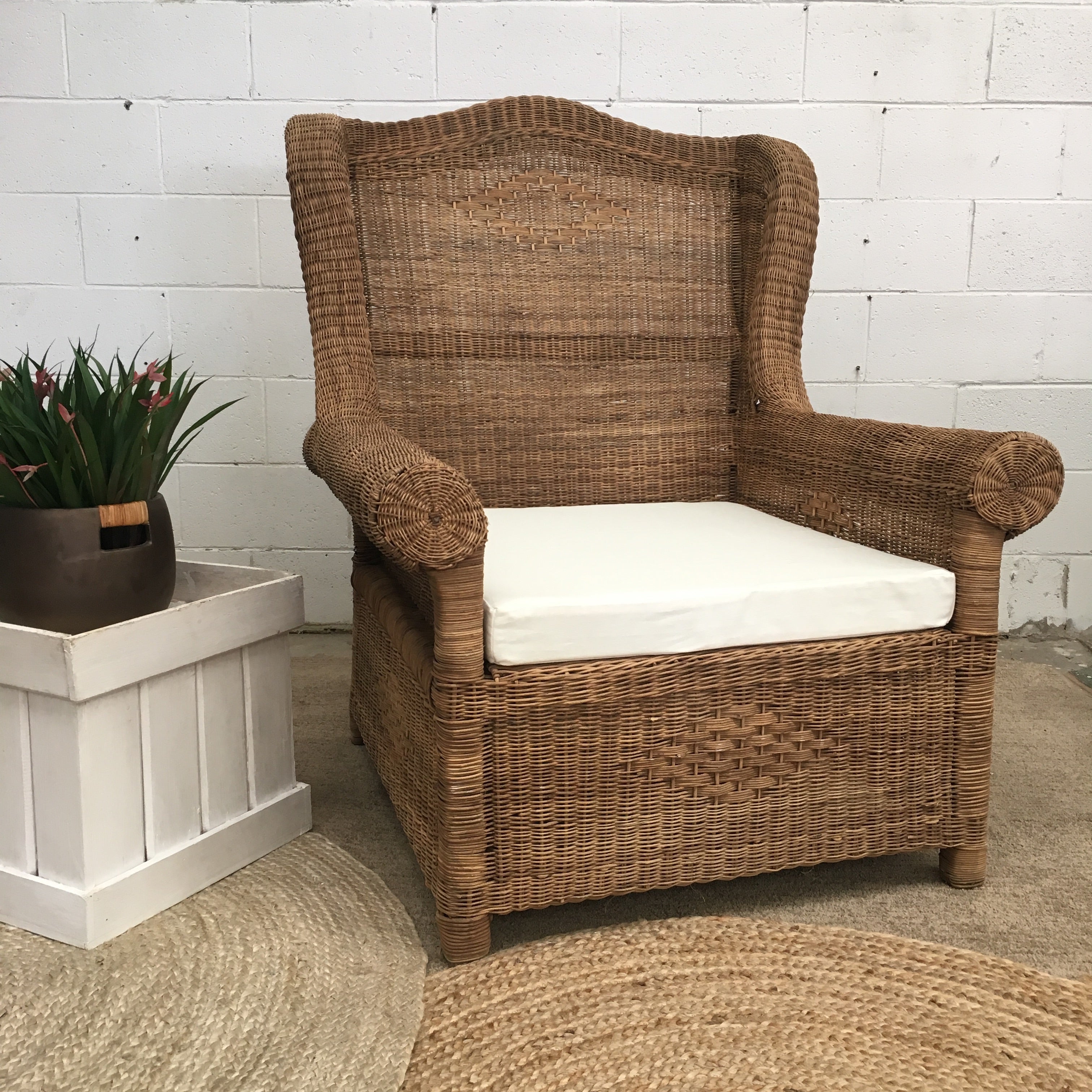 cushion classic wingback