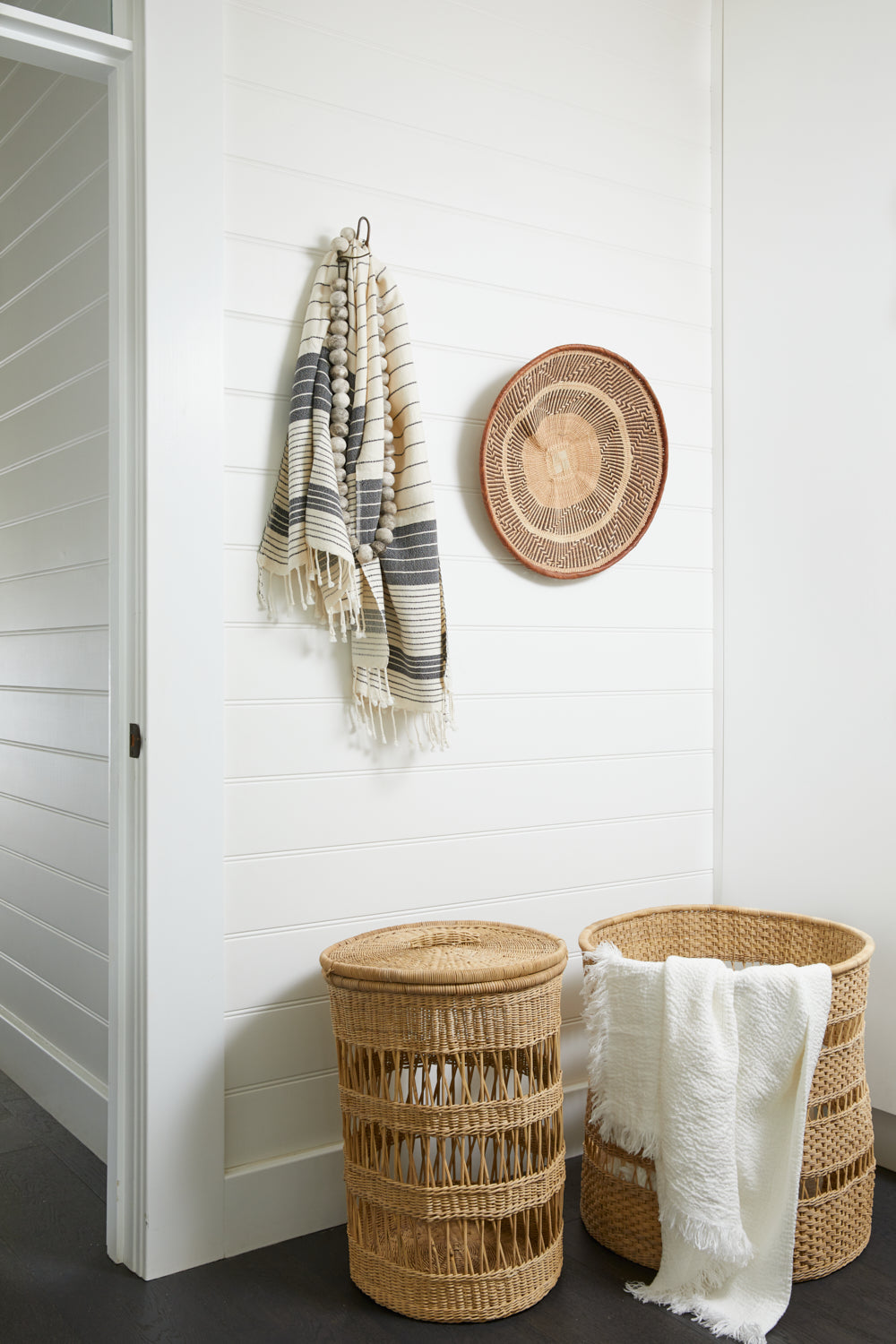 traditional laundry basket