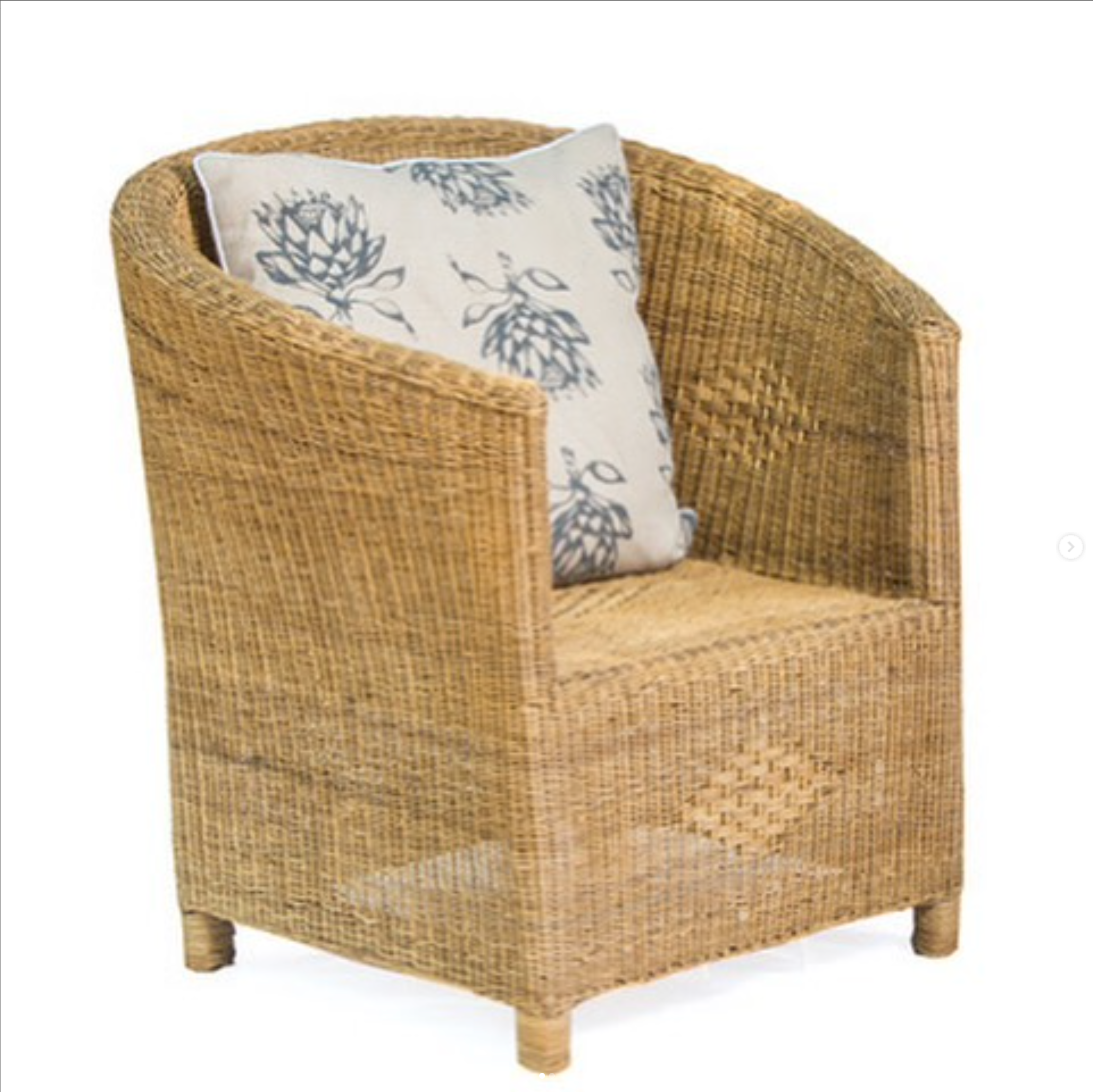 Club Woven Cane Chair - Limited Edition