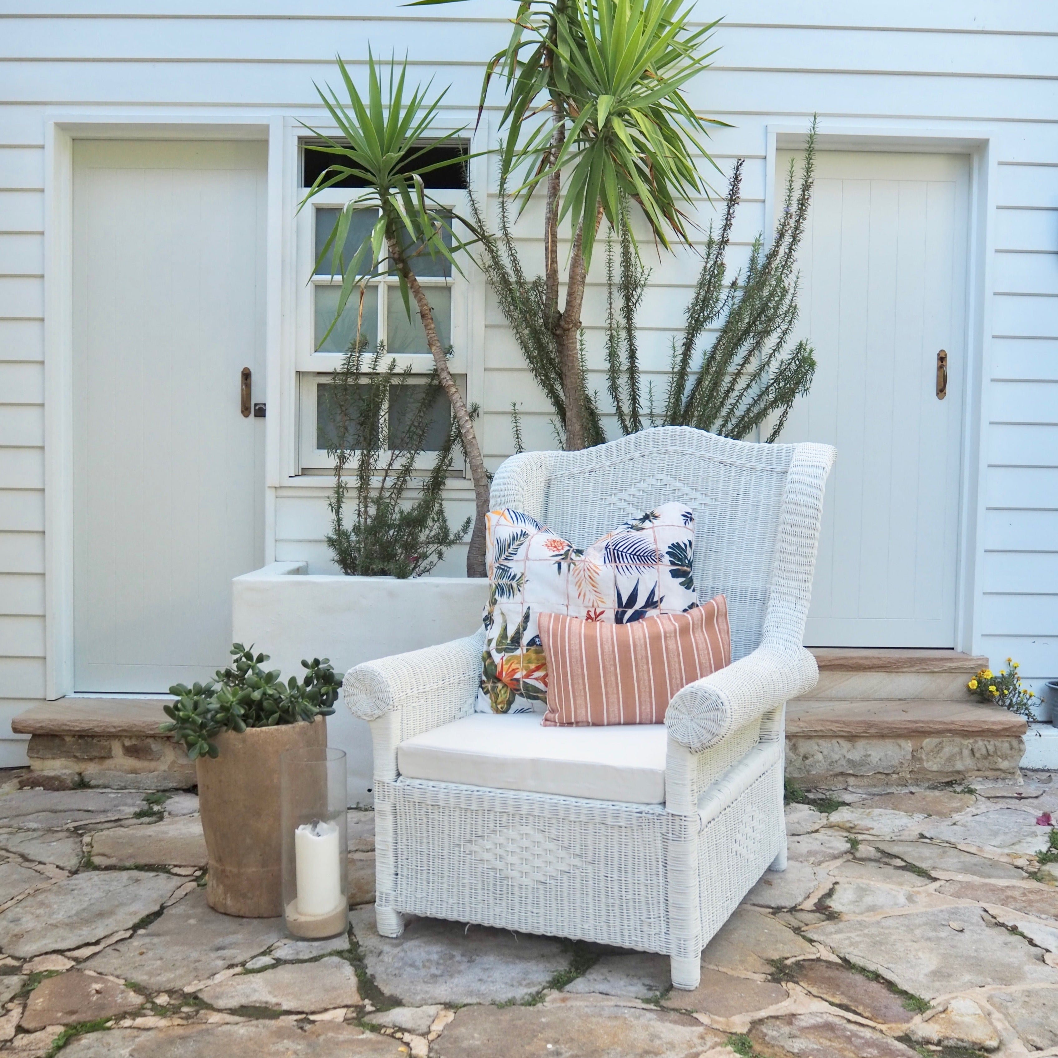 classic wingback white